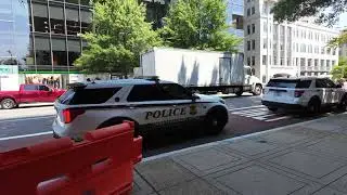 Exploring the Streets of Washington D.C. Near the White House