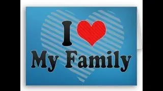 My Family Overview | FREE Online Preschool | Cullen's Abc's