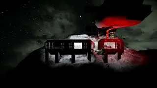 Tour of asteroid base in Space Engineers