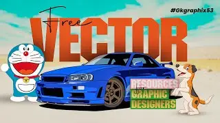 Free Vector Resources for Graphic Designers | #gkgraphix53