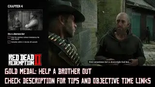 Red Dead Redemption 2 Help A Brother Out Gold Medal 44 4K