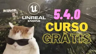 Unreal 5.4.0 4K Productions 2024 Estrada Abandonada Aprenda Tutorial Gratuito Make This Inside