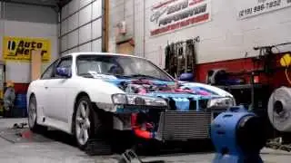 Jamie's ECUMaster SR20 240SX Dyno - 323whp @ 18psi
