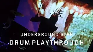 GREYFACE // Underground Star // Drum Playthrough