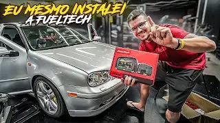 EU MESMO INSTALEI A FUELTECH NO GOLF GTI 2 PORTAS
