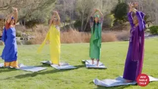 Queen Aufa womb yoga Dance red table talk 4k