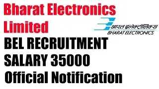 BEL Recruitment 2021 | Bharat Electronics Limited | Latest Sarkari Naukri 2021