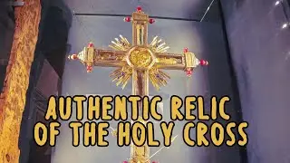 The Real Cross of Christ - Basilica of the Holy Cross - Rome, Italy 4KUHD