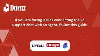 How to contact Daraz Seller Center | Daraz Live Chat Support Agent | Connect live chat support