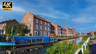 Beautiful Early Morning Canal Walk | BEVERLEY BECK, ENGLAND.