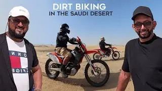 Desert Dirt Bike Adventure Near Jeddah/Mecca, Saudi Arabia in Bahrah