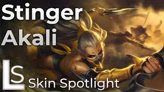 Stinger Akali - Skin Spotlight - League of Legends