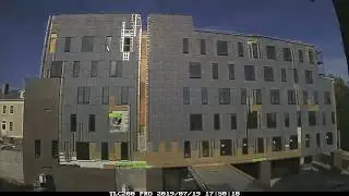 RISD North Hall Construction &mdash; Time Lapse