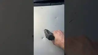 9 мм против бегущей машины
