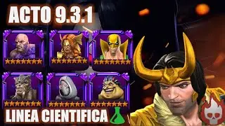 ACTO 9.3.1 EXPLORACION - LINEA CIENTIFICA - BOSS LOKI- NO RECURSOS - Marvel MCOC