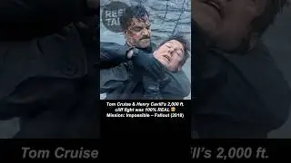 Tom Cruise & Henry Cavill: No CGI, Just a 2,000ft Drop | Reel Talk 🎞️