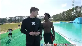 ishowspeed barks at MrBeast