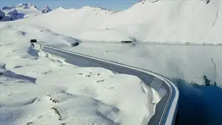 The largest alpine solar plant in Switzerland