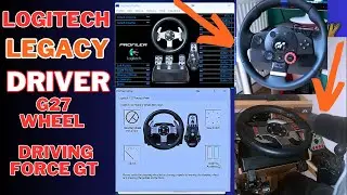 LOGITECH LEGACY DRIVERS &SOFTWARE FOR LOGITECH G27 AND LOGITECH DRIVING FORCE GT STEERING WHEELS