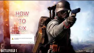[Solved] Battlefield 1 fix error First time launching and can't click 