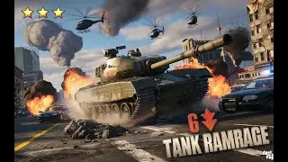 Full Police Mayhem in GTA 3 | Tank + 6 Star Wanted Level