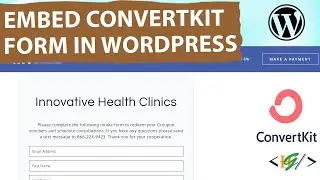 How to Embed ConvertKit Form in WordPress using Form Code