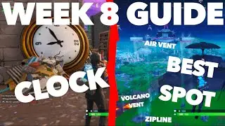How to Complete the Season 9 Week 8 Challenges FAST in Fortnite Season 9 | Week 8 Challenge Guide