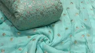 Pure crepe silk suits design// heavy embroidery suits// @KzingCreations #punjabi