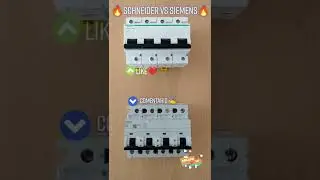 SIEMENS vs SCHNEIDER ELECTRIC⚡ Duelo de Titanes #shorts