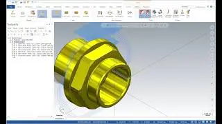 Mastercam Turn-Mill: ID Machining, C-Axis Contour और M40 Threading! 🔥 #CNC #MillTurn #livetooling