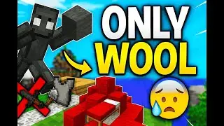 I tried to win a Hypixel Bedwars match with only WOOL... and it almost worked..