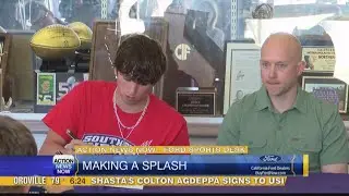 Shasta swimmer Colton Agdeppa ready to 'make a splash' at D-I level