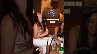 girls hookah bar || hukka girl || girls hukka video #shorts #hookah #shortsfeed #youtubeshorts