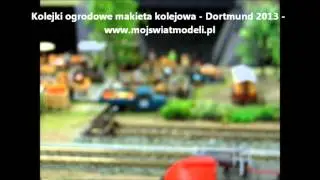 Kolejki makieta kolejowa - Gartenbahn und Grossbahn Rh&auml;tische Bahn Dortmund 2013