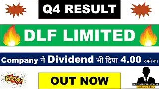 DLF Q4 Results 2023 | DLF result today | DLF share news today | dlf dividend 2023 | dlf share | dlf