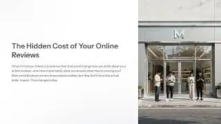 How Much Are Bad Reviews Costing Your Business? Find Out in 2 Minutes (Free Tool)
