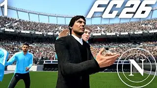 FC 26 КАРЬЕРА ЗА НАПОЛИ #1 - АНТОНИО КОНТЕ ХОЧЕТ С НАПОЛИ ПОШУМЕТЬ В ЛЧ!!!