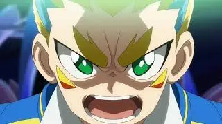 Beyblade Burst GT Episode 48 Drum and Delta vs Arthur and Gwyn! NoMusic!