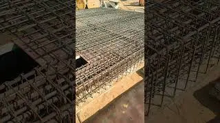 Tank RCC Slab reinforcement 💯🔥😱 #trending #youtubeshorts #shorts