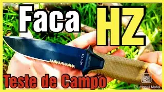 FACA COM BAINHA DE KYDEX [HZ] #febredoaço #HZ