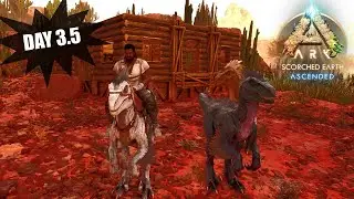 Day 3.5 -  A Raptor pack, silk,  tent and a fixed trap : Soloing Scorched Earth Ascended