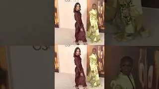 Cynthia Erivo Gives Red Carpet Walk Tutorial For Zoe Salda&ntilde;a