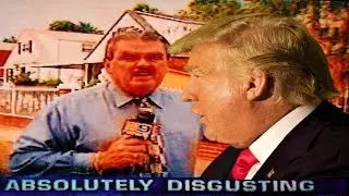 ABSOLUTELY DISGUSTING: Donald Trump trolls News Reporter to INSANITY on Live TV!
