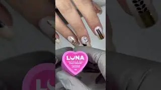 Градиентный МК дизайн с Luna Cover Base 4 и Premium Gel 26 - VEV.MD