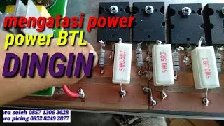 Review perakitan power 20a BTL mantab dingin