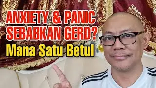 GERD DISEBABKAN ANXIETY & PANIC? - Live @DrManTtdi