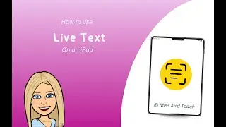Use Live Text to Support Reading, Vision & Multilingual Access