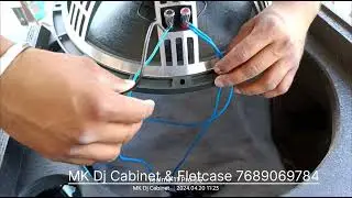 Single 15 inch monitor Cabinet fitting with Audiotone 400 watt speaker