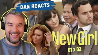 CHICKEN DANCE! New Girl reaction | First time watching S1 Ep 3 - Wedding!