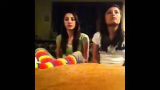 Zo&euml; Peterson And Andrea Casillas Cover Of No Air